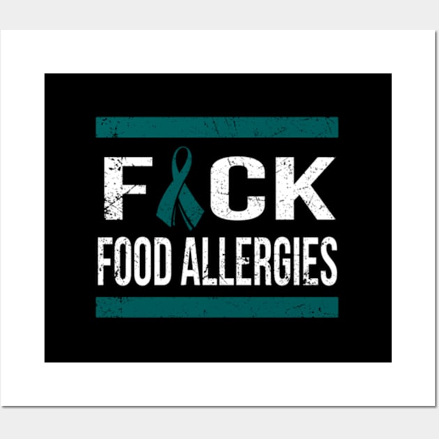 Support Food Allergies Wall Art by Sink-Lux